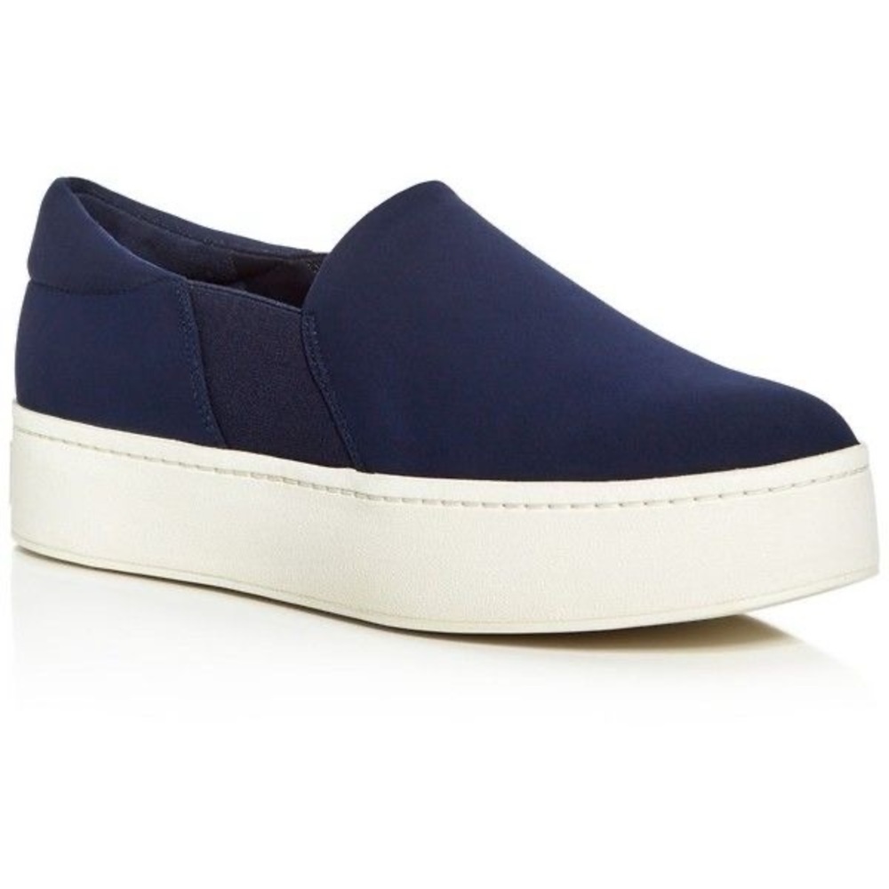 Vince Navy Slip-On Platform Sneaker | SZ US 6.5 / EU 36.5